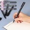 Felt Tip Pens, Black Pens, Pack of 6, Fast Dry, No Smear, Fine Point Pens Black, Black Felt Tip Pens, Bible Journaling Pens, Felt Pens, Planner Markers, Pens for Journaling